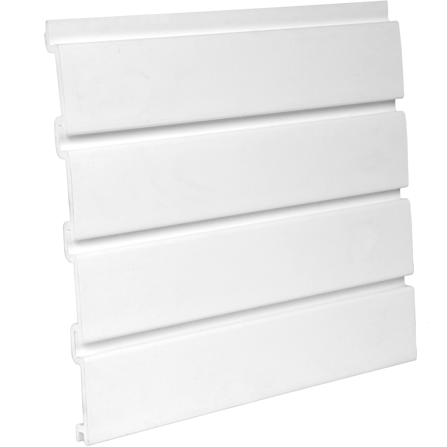 PVC White Slatwall Panel